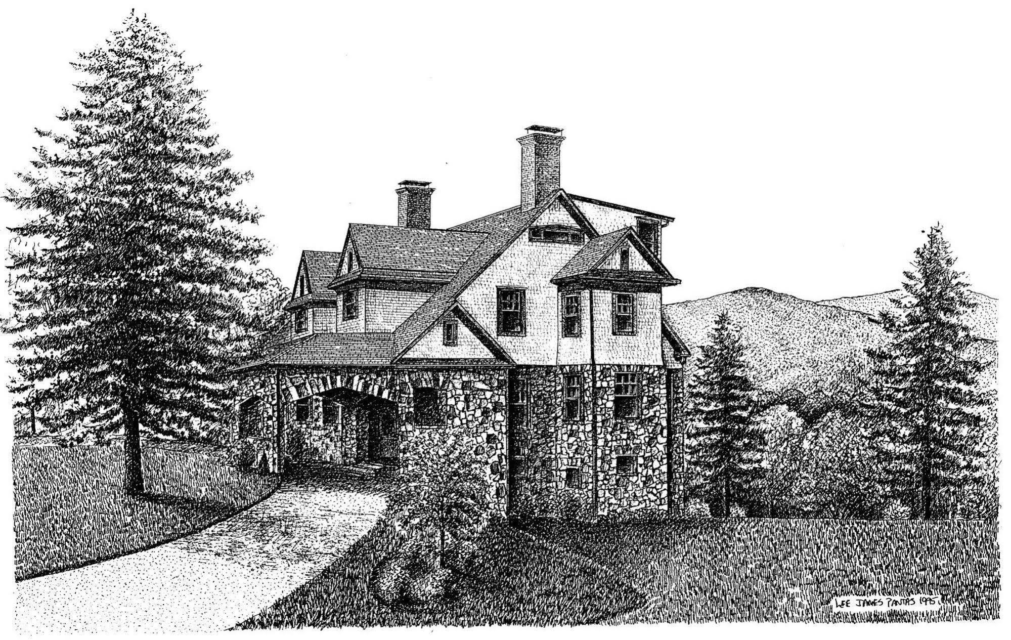 North Lodge On Oakland Bed And Breakfast Эшвилл Экстерьер фото